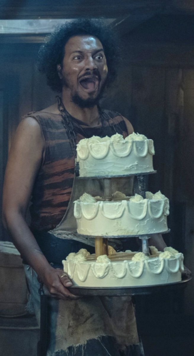 theblckbonnet's tweet photo. @StreamOnMax You know who else is an amazing chef/baker?
Roach from #ourflagmeansdeath
Too bad well never get to see what other crazy concoctions he can make #letusgo https://t.co/z2o5DLPGGs