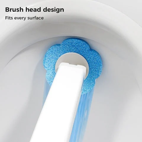 The toilet refill heads are preloaded with toilet cleaner which will be released after soaking the brush head in water, helping you thoroughly clean the upper toilet area, around the bowl, and far into the U-bend of the toilet.
Get here: lyzia.co/toilet-cleaning
