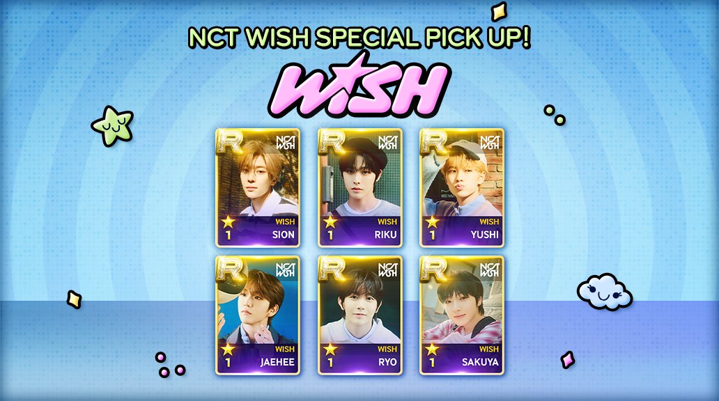 💚 #SUPERSTAR_SMTOWN カード追加 💚 NCT WISH の新しいカード『WISH