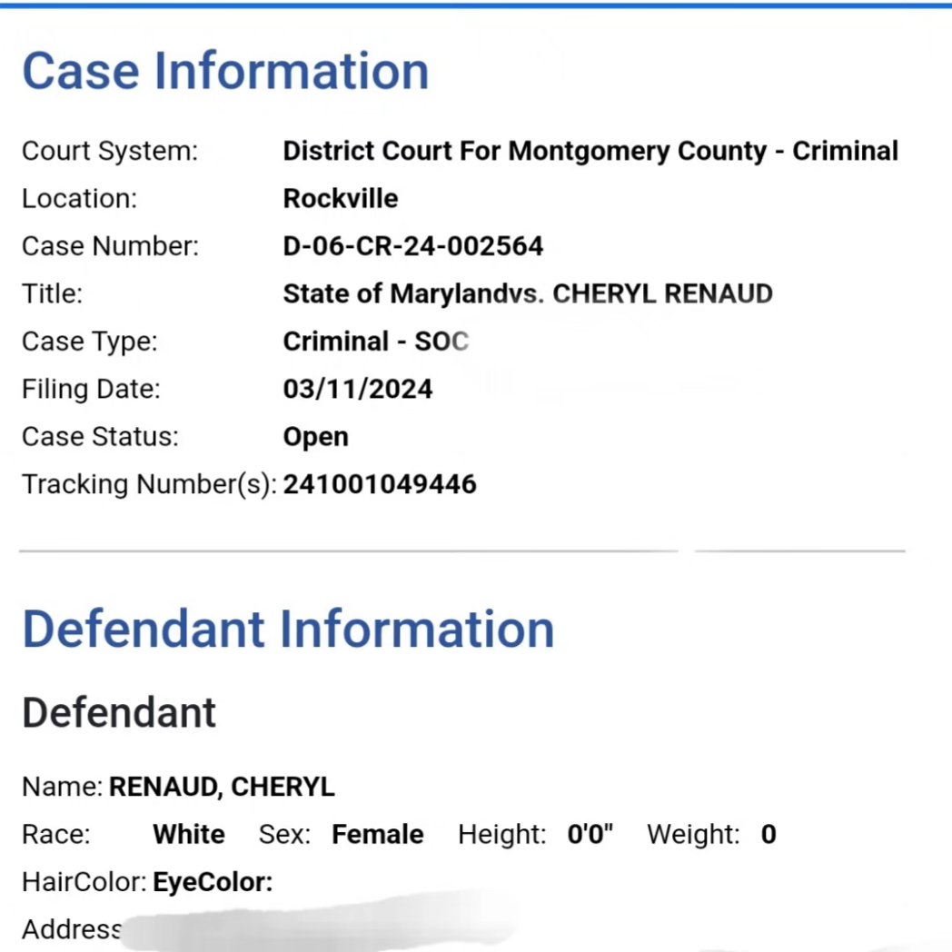 NoteNeededX's tweet photo. @CLR78253 @gregbatatas @SocratesPoly Cheryl Renaud is a criminal stalker targeting protected whistleblowers https://t.co/IkxjMMyvyB