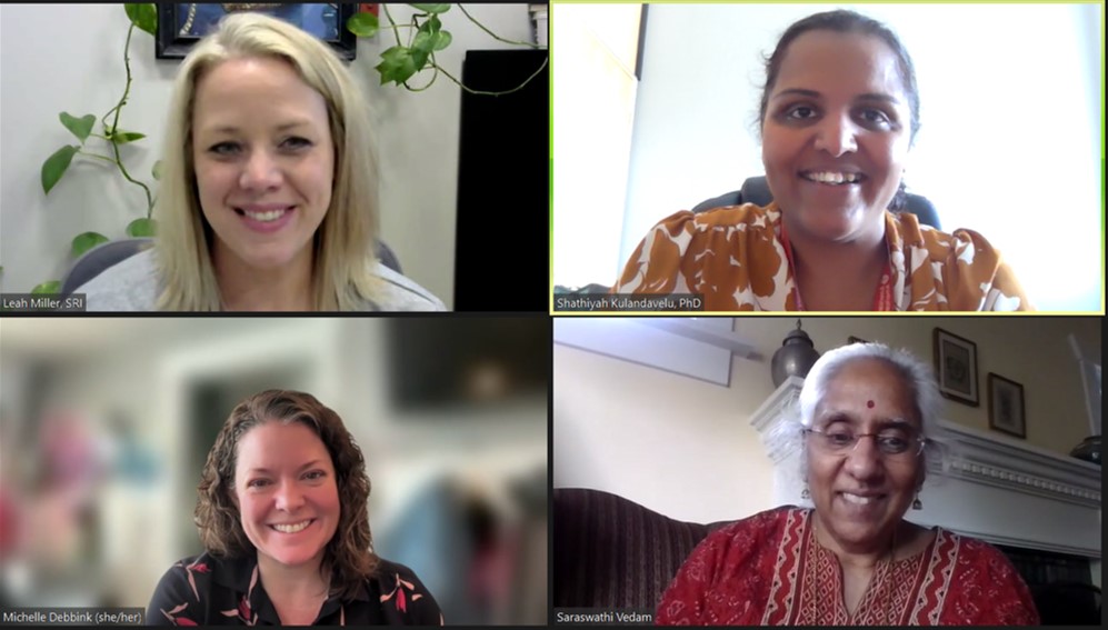 SKulandavelu's tweet photo. Podcast with Dr. Vedam, director of @BirthPlaceLab and Professor at UBC. She brings forth the involvement of community, establishing trust, dialogue, identify and the lived experience when conducting research. #DEIforum @SRIWomensHealth #SRI2024
https://t.co/eVvr5bl7Ay https://t.co/HVigqU6xKY