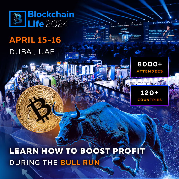 ⚡️ Blockchain Life 2024 in Dubai: how to make the most of the current Bull Run 🔥 Blockchain Life 2024 is shaping up to be an event not to be missed, considering the beginning of the Bull Run. 🔹The lineup of speakers is impressive, featuring top figures: Justin Sun (Founder…
