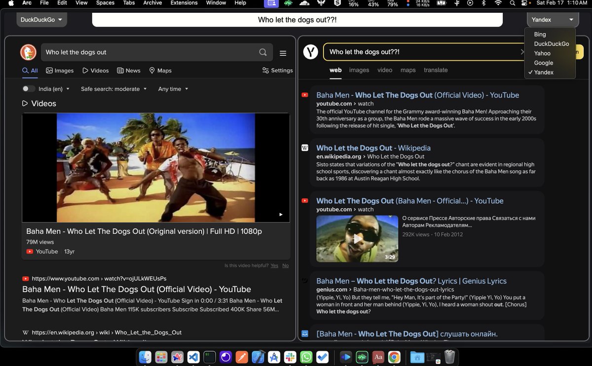 🚀 Just hit over 130 users on my side project - a browser extension that lets you search across multiple search engines at once quickly! To boost your productivity, check it out here:

Chrome: tinyurl.com/mutli-search
Edge: tinyurl.com/multi-searchfe

#devlife #buildinpublic #fun