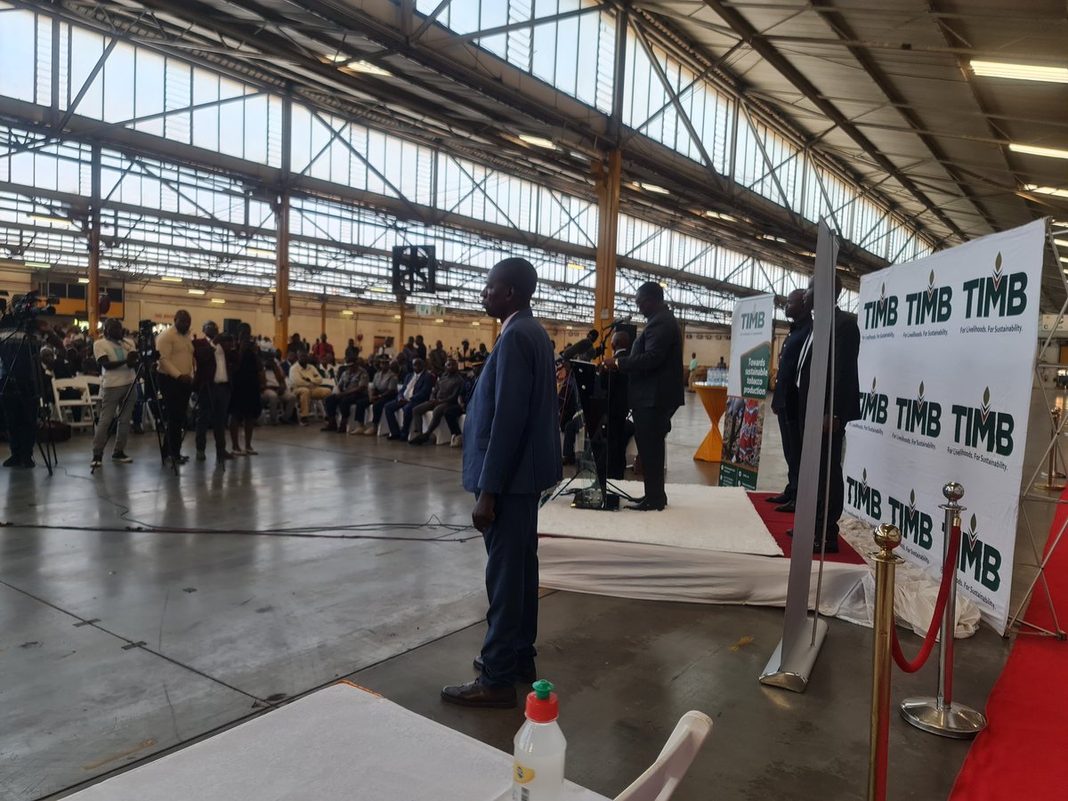 Hon. Vangelis Peter Haritatos (@vpharitatos) on Twitter photo Official opening of the 2024 Tobacco Marketing Season
<a href="/AgritexS/">ARDAS (AGRITEX)</a> <a href="/timb_zw/">Tobacco Industry & Marketing Board</a> <a href="/MoLAFWRD_Zim/">MinofLands,Agric,Fisheries,Water&Rural Development</a> Official opening of the 2024 Tobacco Marketing Season
<a href="/AgritexS/">ARDAS (AGRITEX)</a> <a href="/timb_zw/">Tobacco Industry & Marketing Board</a> <a href="/MoLAFWRD_Zim/">MinofLands,Agric,Fisheries,Water&Rural Development</a>