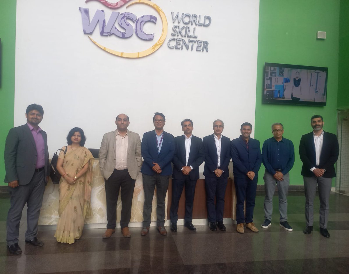 We are delighted to host a skill roundtable in partnership with <a href="/SDTEOdisha/">Skill Development and Technical Edn. Department</a>. There were delegates from 🇬🇧 companies showcased  their expertise and offerings to develop Odisha's skilling ecosystem.
The delegates visited the <a href="/WorldSkillCentr/">World Skill Center</a> and explored the areas for collaboration