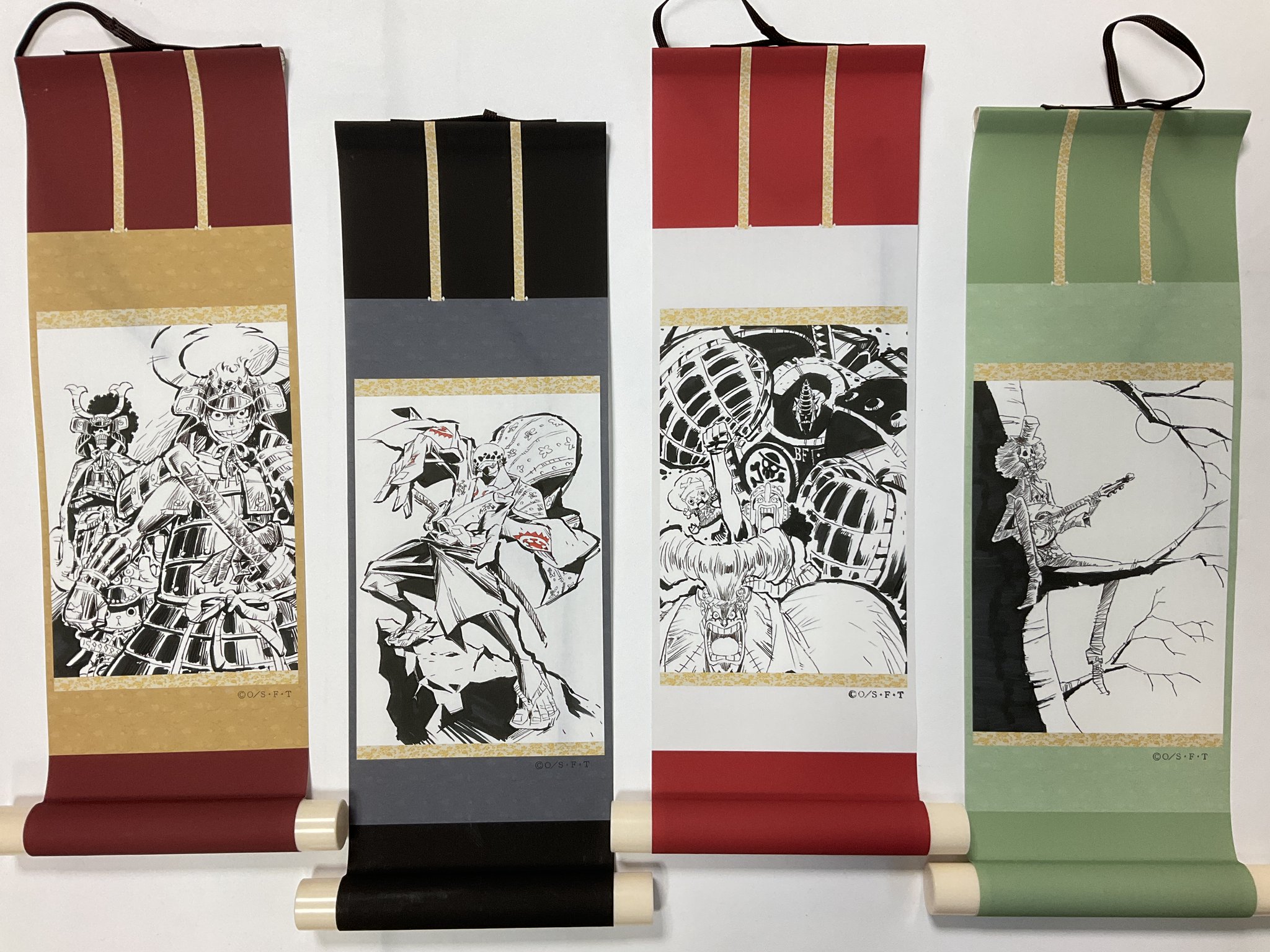 1点もの！アニメ ワンピースポスター掛け軸 一点物 タペストリー専門店 / 番号03001-番号04000