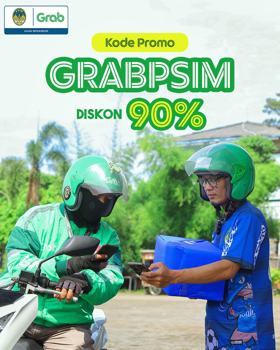 Jalan-jalan naik Grab sambil ngabuburit jadi lebih hemat dengan pakai kode promo 𝐆𝐑𝐀𝐁𝐏𝐒𝐈𝐌 diskon 90%🤩* Sudah pakai Grab hari ini? *Khusus pengguna baru #GRABxPSIM #LaskarMataram #AYDK