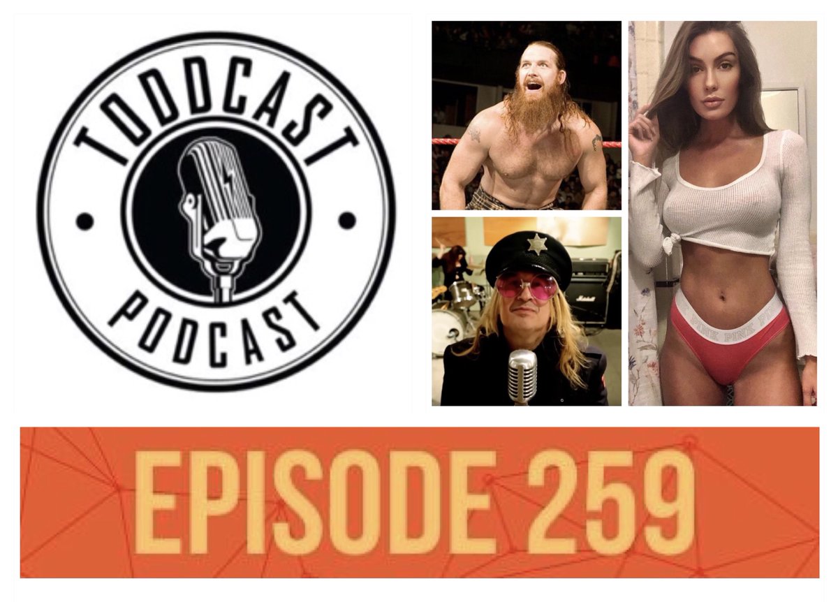 #Podcast 259 features @EnuffZnuff frontman @ChipZnuff, retired #WWE wrestler Robbie McAllister of The Highlanders & @Penthouse Pet Sept ’21 @Carolina_Whi54! ow.ly/unIk30rZy3a