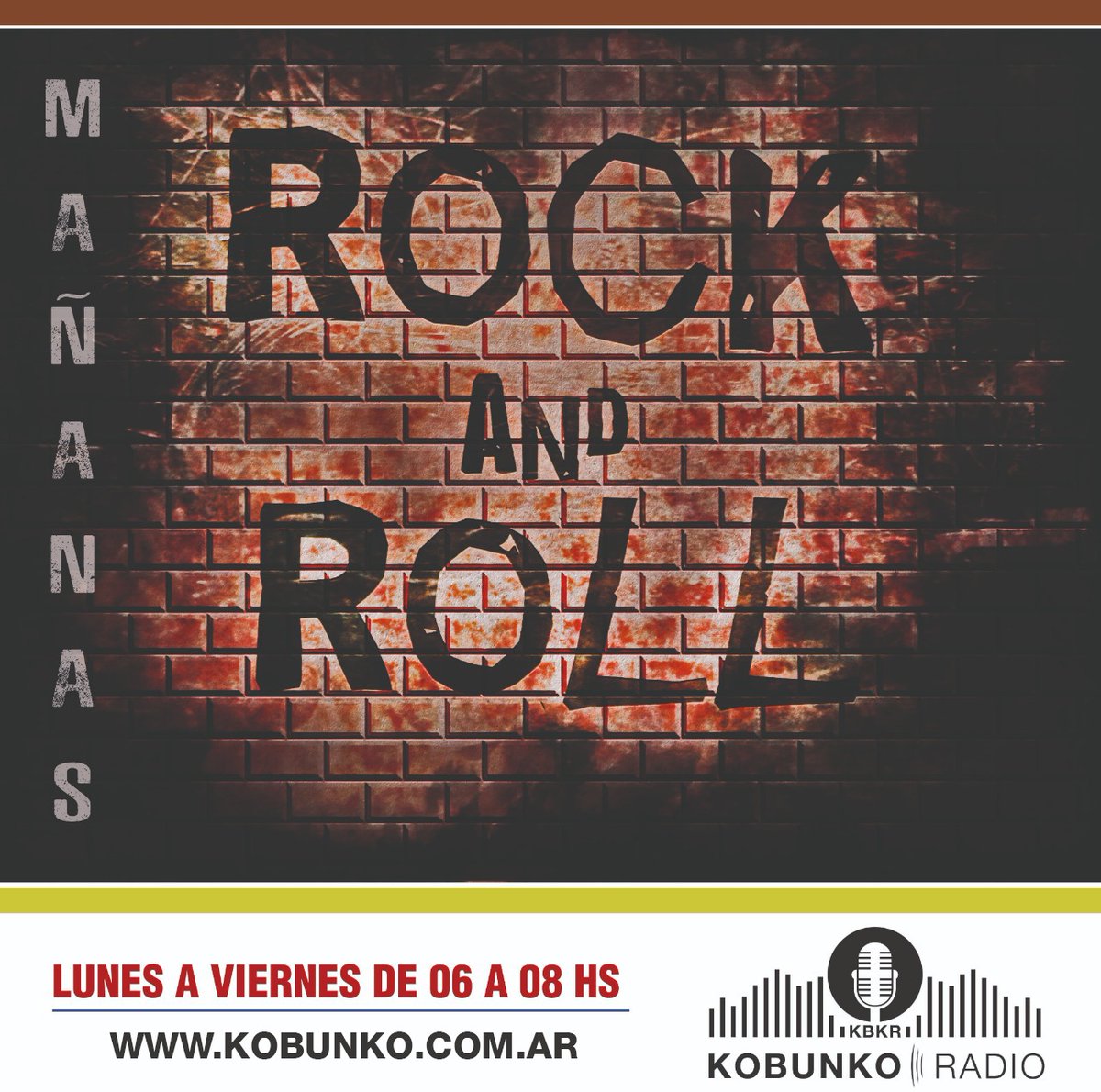 KbkrRadio's tweet photo. 📻 @KbkrRadio:
🎙️ Música Disco de los '70, éxitos de los '80, sonidos de los '90, electrónica y Metal internacional todo en:
🖥️ https://t.co/UAaXemiXNi
📱 https://t.co/6Wc6HUfpwF https://t.co/uF7Jt7XbkH