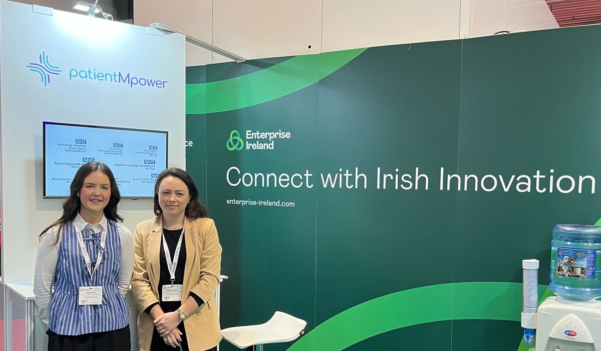 Great conversations at #Rewired24 - exciting to be part of the digital transformation happening across the NHS. Thanks @Entirl for hosting - we now work across the UK, EU & US but it started in Dublin. Great to be representing Irish Innovation in the run up to St Patrick's Day!