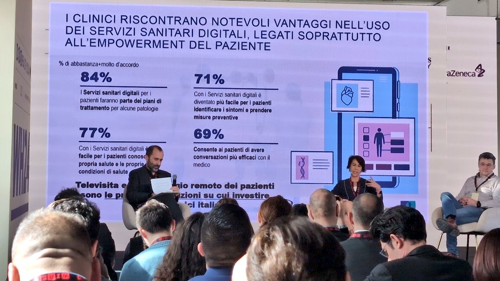 #DigitalHealth principalmente utilizzata per l'empowerment del paziente, ma il paziente potrebbe interpretare erroneamente i dati oppure andare in 'autogestione' -Stefania Fregosi @IpsosItalia @wireditalia #WiredHealth #WH24