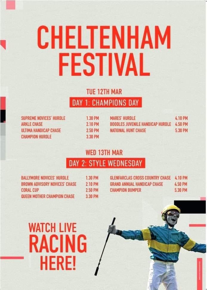 TheOldArcade's tweet image. Day 2 #Cheltenham2024 
My lucky 15 of the day…
#whenthefunstopsstop