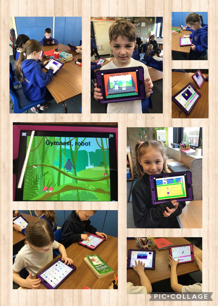BroomfieldsJnr's tweet photo. 3AR have had great fun completing coding challenges to make their robot sprites dance! #BroomfieldsYear3 #BroomfieldsComputing https://t.co/0AdoT1kljF