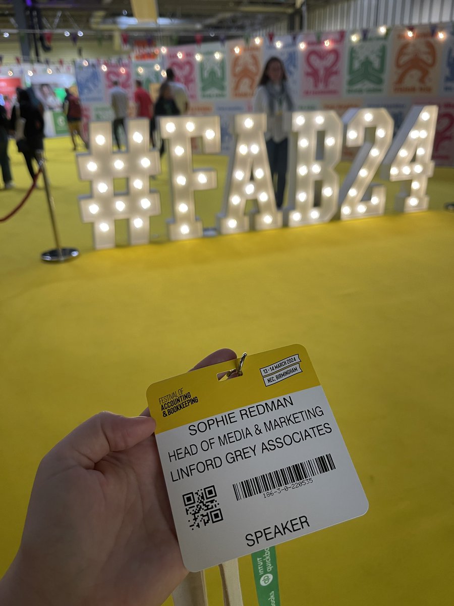 We’re at #fab24 looking forward to the rest of the day!