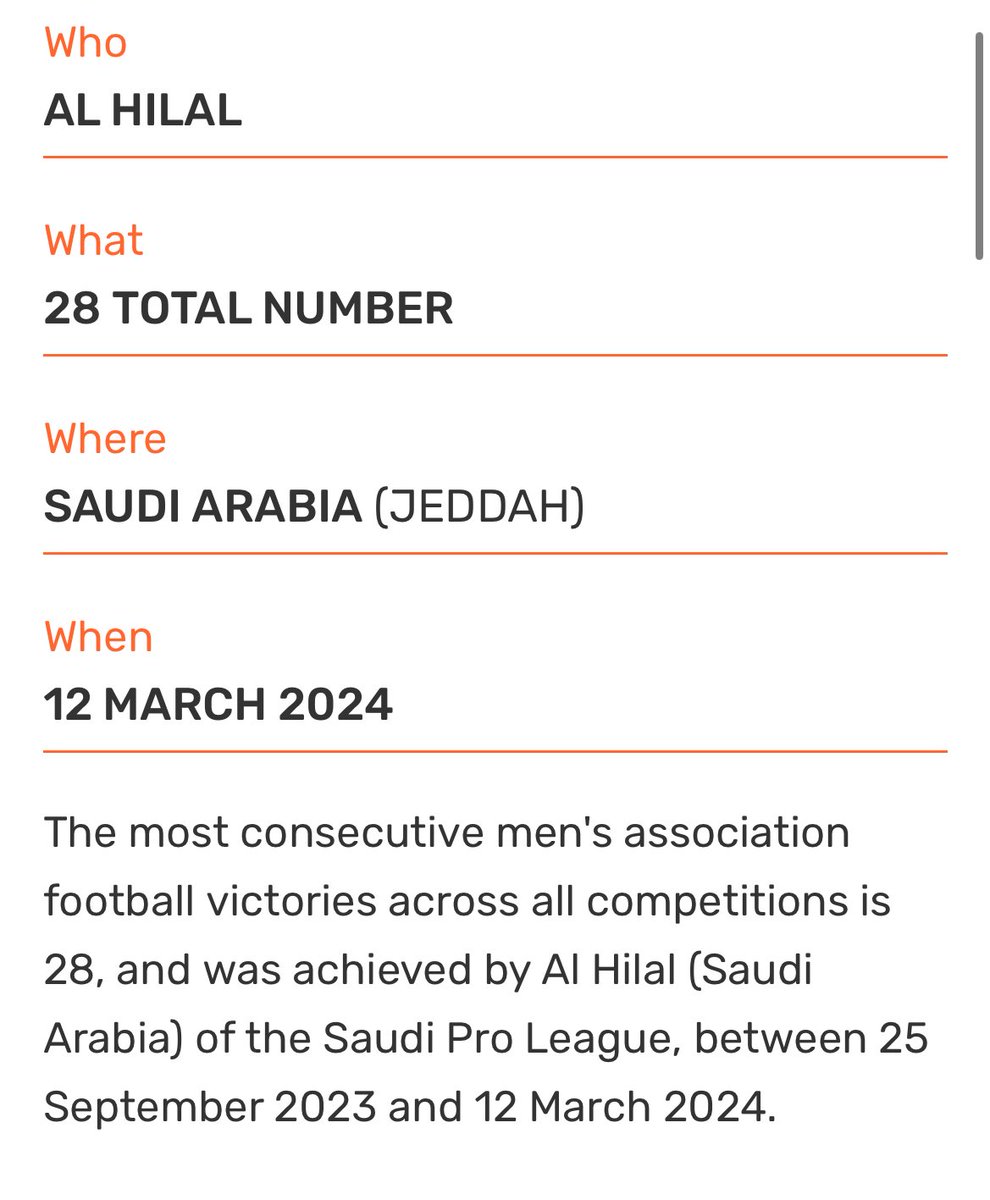 hilalstuff's tweet image. 🚨🚨🚨 لمن يريد التأكد مرفق إليكم الرابط من الموقع الرسمي موسوعة غينيس 👇

guinnessworldrecords.com/world-records/…