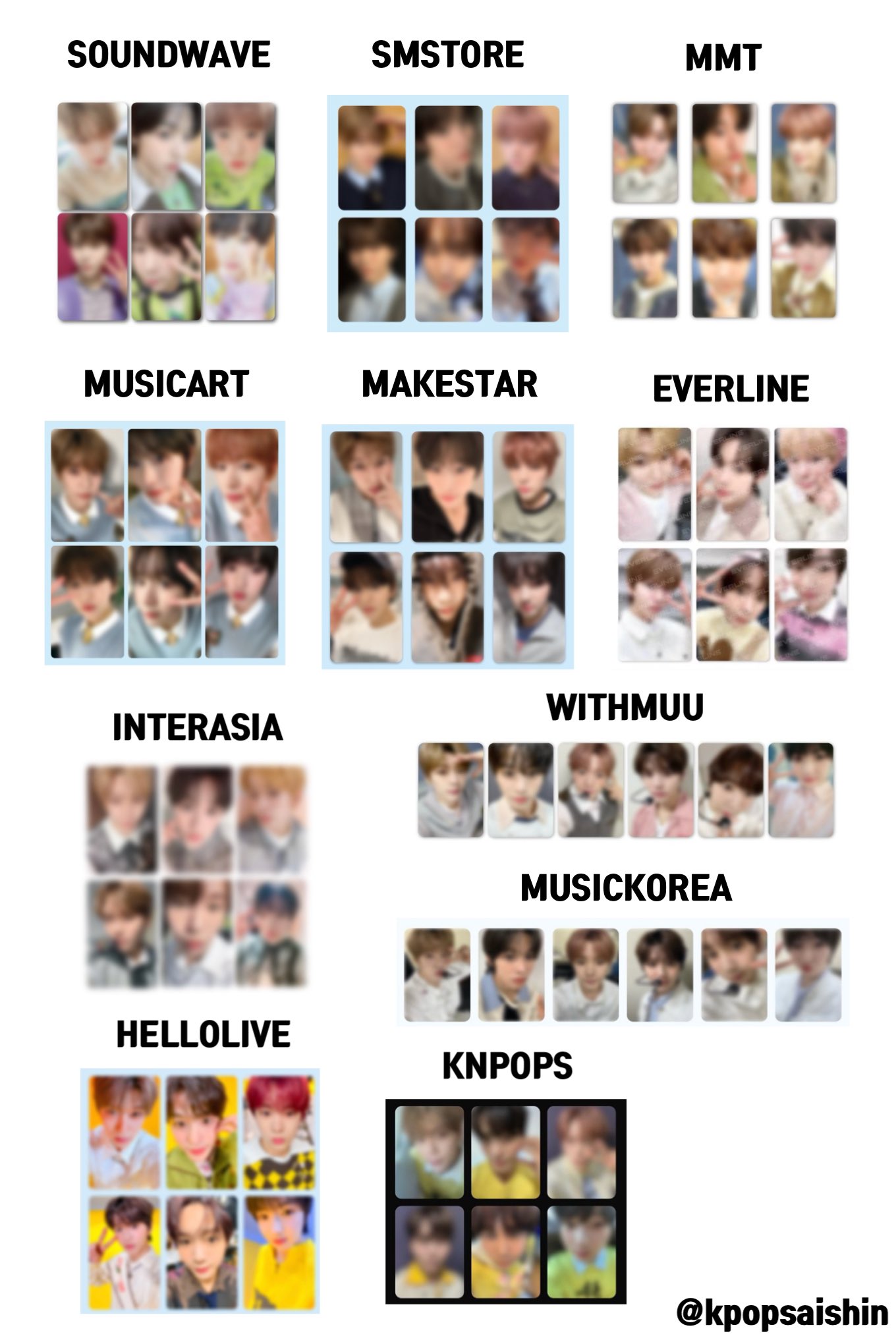 KPOP商品 情報 على X: KPOP商品 情報 على X: