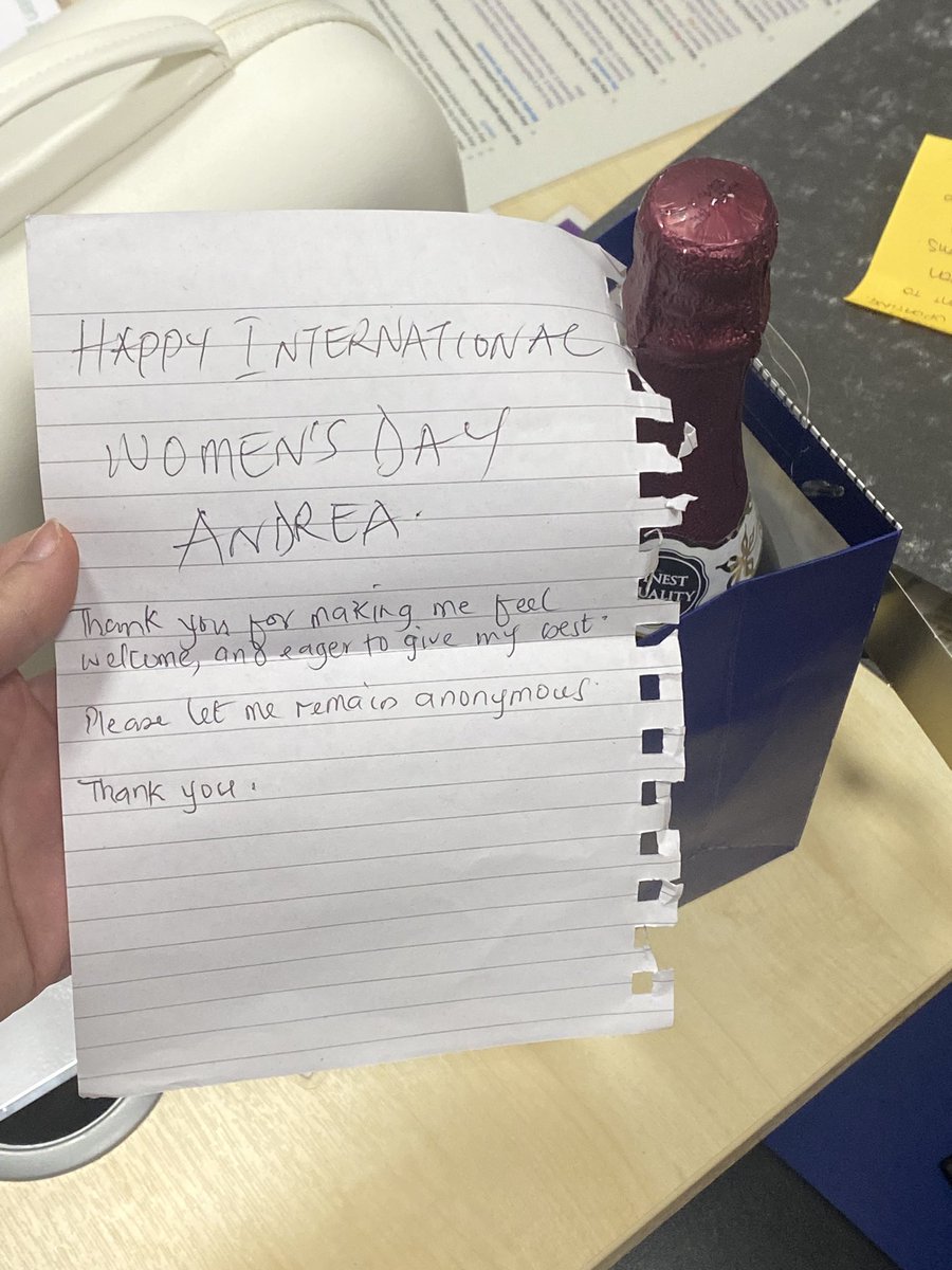 Andrea Gibson (@andreagibson01) on Twitter photo Come back to work to be surprised by a lovely note and present. Thankyou to whoever this was. Its a lovely surprise and im so glad you feel welcome ❤️<a href="/Churchillward21/">Churchillward</a> Come back to work to be surprised by a lovely note and present. Thankyou to whoever this was. Its a lovely surprise and im so glad you feel welcome ❤️<a href="/Churchillward21/">Churchillward</a>