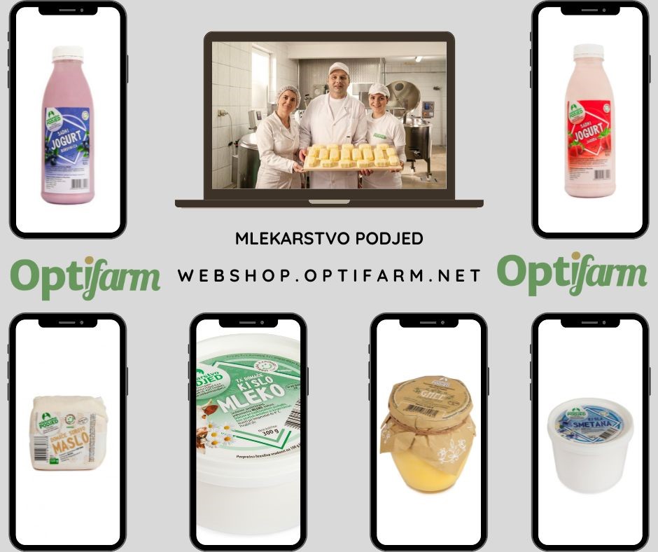 optifarm_'s tweet photo. Odlični mlečni izdelki Mlekarstva Podjed so na voljo v aplikaciji in spletni tržnici Optifarm Smart https://t.co/aFw6zN1drh in vam jih dostavimo na dom.
Dostava poteka vsak petek na območju Gorenjske in Ljubljane. https://t.co/WpJdTtoAvD
