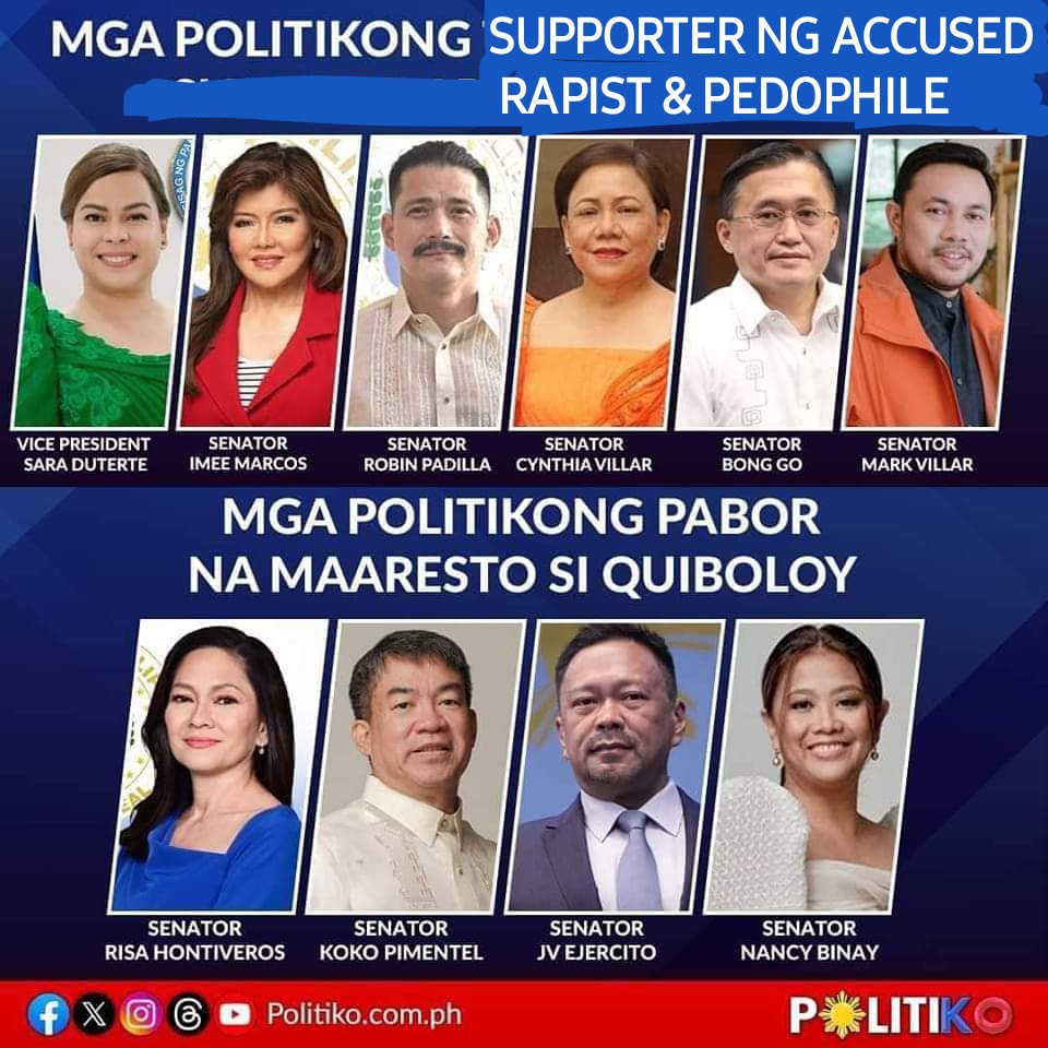 Alam na kung sino dapat ang hindi iboto.