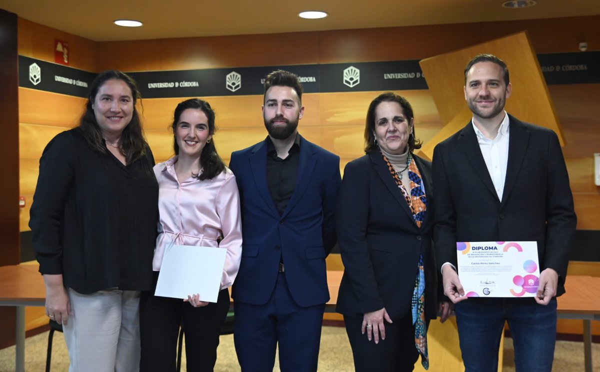 🏆 Felicidades a Carlos Pérez de <a href="/Cobiomic_SL/">Cobiomic Bioscience SL</a> y a Luis Martínez de <a href="/FlamingoBioLab/">Flamingo Biomechanical Lab</a>: empresas alojadas en nuestra incubadora, que acaban de ganar el Premio Galileo de <a href="/Univcordoba/">Universidad Córdoba</a> en las categorías de Ideas de Negocio (2º premio) y de Egresados y Egresadas (1º premio)