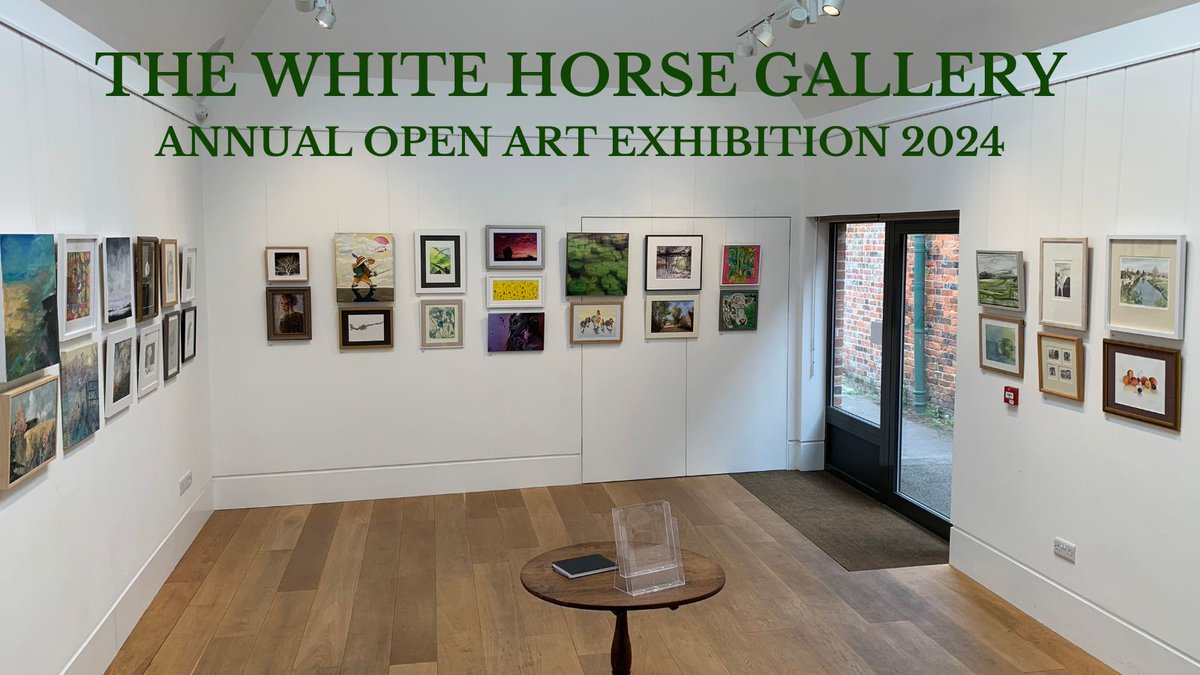 💫ENTRIES ARE NOW OPEN for our 2024 Annual Open Art Exhibition in The White Horse Gallery! Open to everyone, all work submitted will be exhibited. Bring your entries into the bookshop from now until 28 April; the exhibition starts 3 May. All entry details: bit.ly/3Pmk7bk