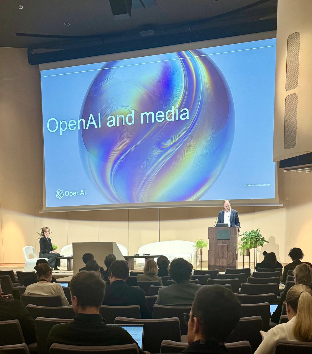 cccvrcak's tweet photo. At the @EU2024BE conference "Media Innovation Xchange" the evolving role of AI in content creation is in focus. Concerns are raised about its impact yet the potential of generative AI as a useful tool for enhancing media and AV production and distribution is undeniable @tomrubin https://t.co/LuuG4rj88q