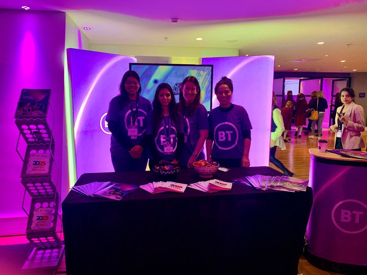 We want and need more women in @BTinIreland and in our industry. Come talk to us @WomeninSTEM_ie Summit today in @CrokePark! #WomenInSTEM24 #WomenInTech
