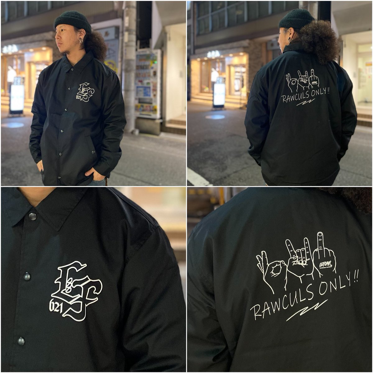 LEFLAH_TOKYO's tweet photo. 【New Release Info】

3/14(木)より
24SS新作アイテムの
店頭通常販売を
LEFLAH各店にて開始します

▪︎OLD CLEARコーチジャケット

color : BLK, BEG

size : M, L, XL, XXL

⬇️詳細はこちらから⬇️
【https://t.co/YWJ39k6iHz】

#LEFLAH
#レフラー https://t.co/45vO6FSSOT
