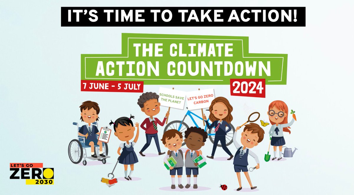 ❓ Confused by all the different climate charities? Us too! That’s why we’ve brought them all together for the schools #ClimateActionCountdown. From 7 June to 5 July, we're challenging YOU to take one action every single day! 🌱♻️ Get involved ➡️ bit.ly/3whNlkK