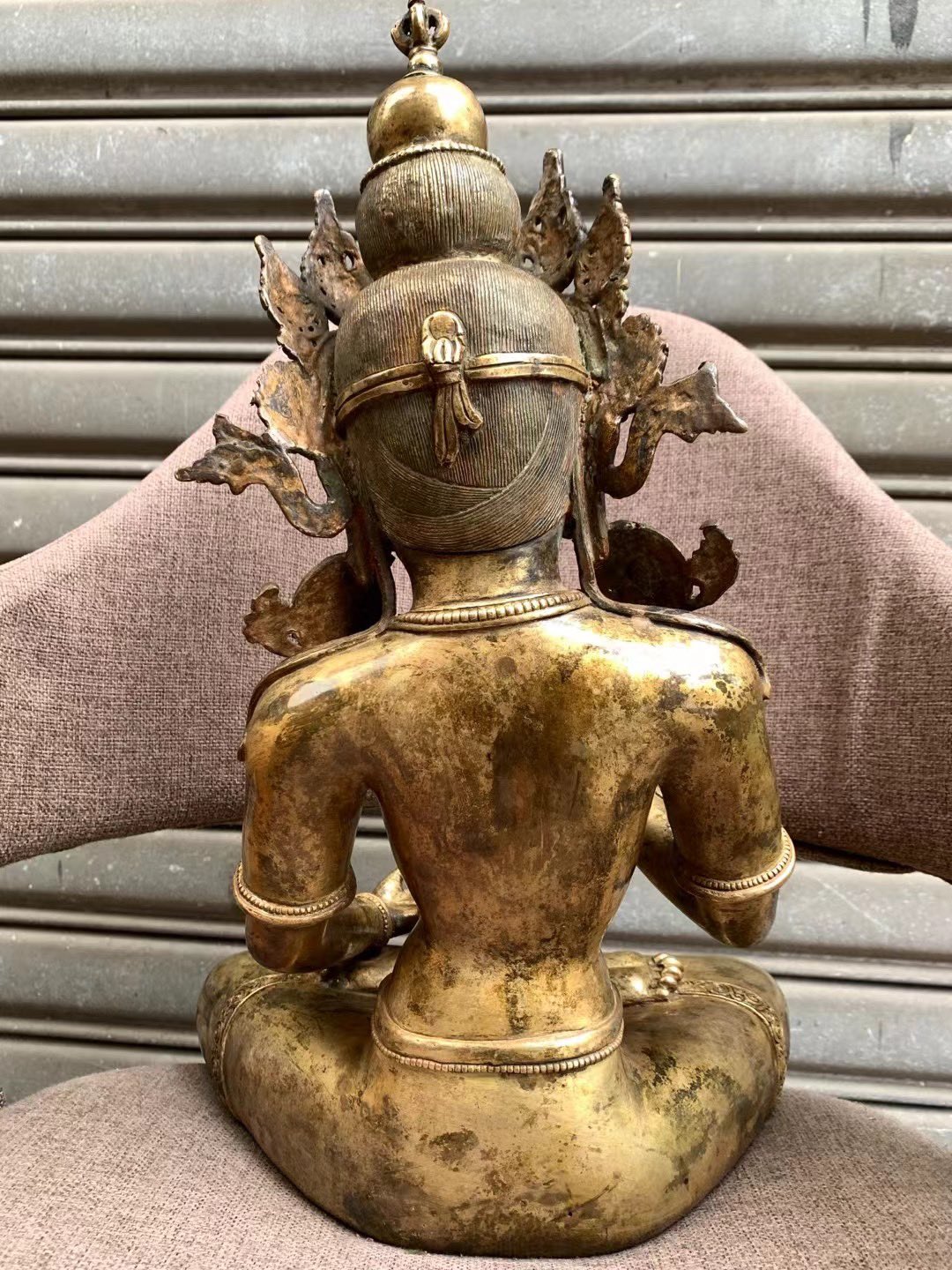 Amazon.com: Usoway 佛像Statue of Buddha 文殊普贤菩萨陶瓷像