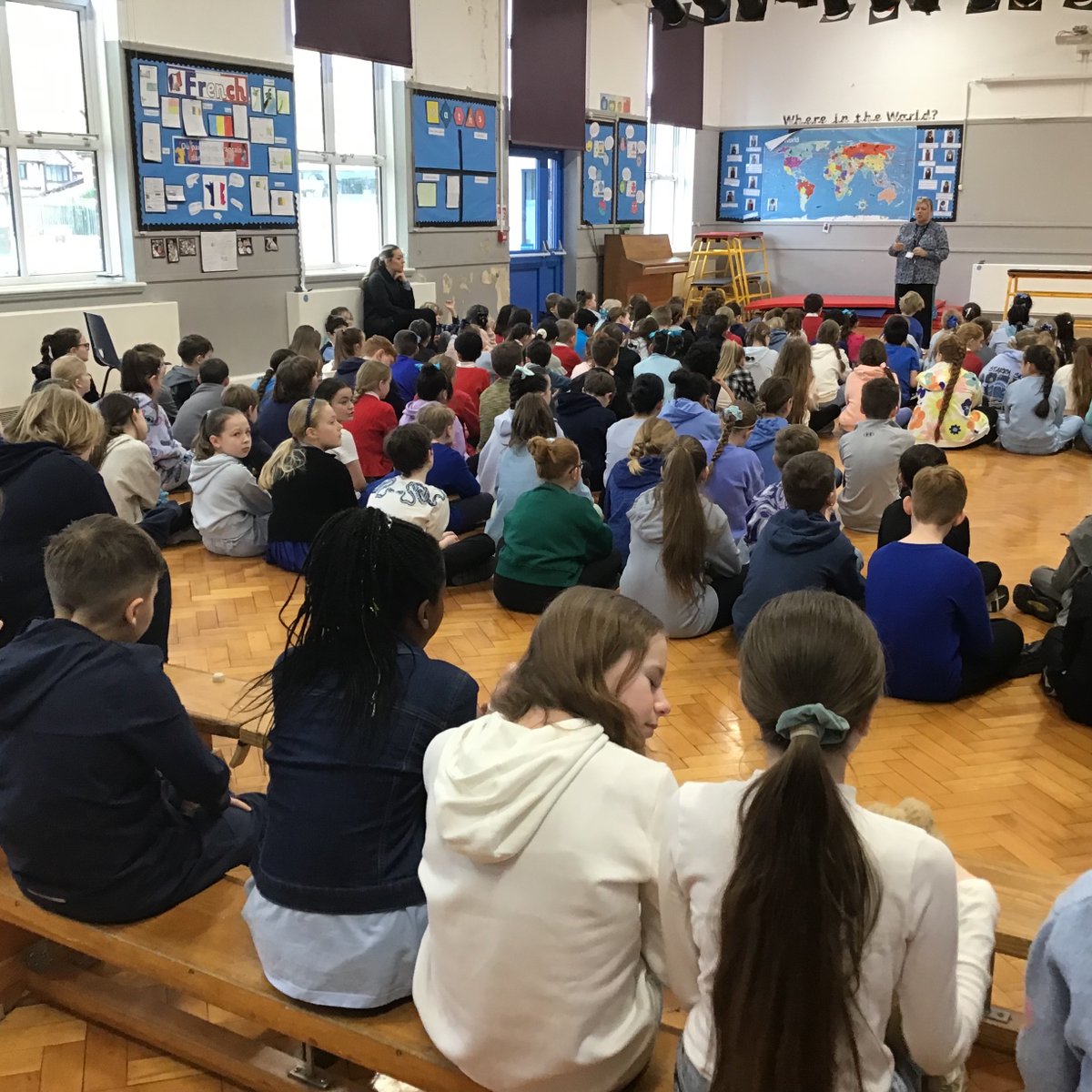Hunts Cross Primary (@huntscrosspri) on Twitter photo School assembly this morning on road safety as we raise money for the Bobby Colleran Trust. <a href="/slowdown4bobby/">The Bobby Colleran Trust</a> #wearblueforbobby School assembly this morning on road safety as we raise money for the Bobby Colleran Trust. <a href="/slowdown4bobby/">The Bobby Colleran Trust</a> #wearblueforbobby
