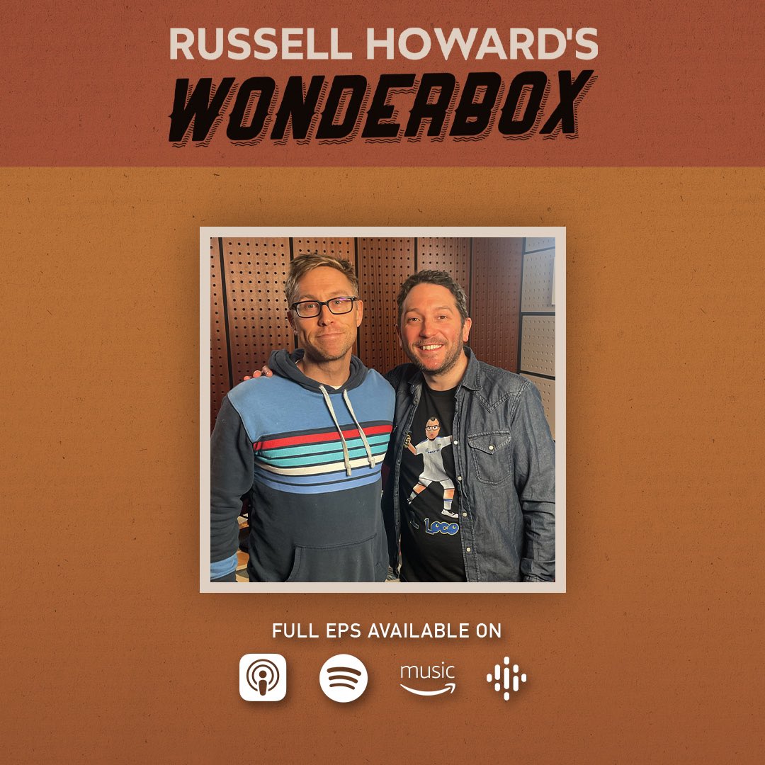 Comedian and my former housemate, Jon Richardson, is this week’s Wonderbox guest!! He shares his love of a famous secluded old woman, and a wild-west themed pub 🤠 Podcast available from wherever you get your podcasts from. 📣: open.spotify.com/episode/4KCZzl…