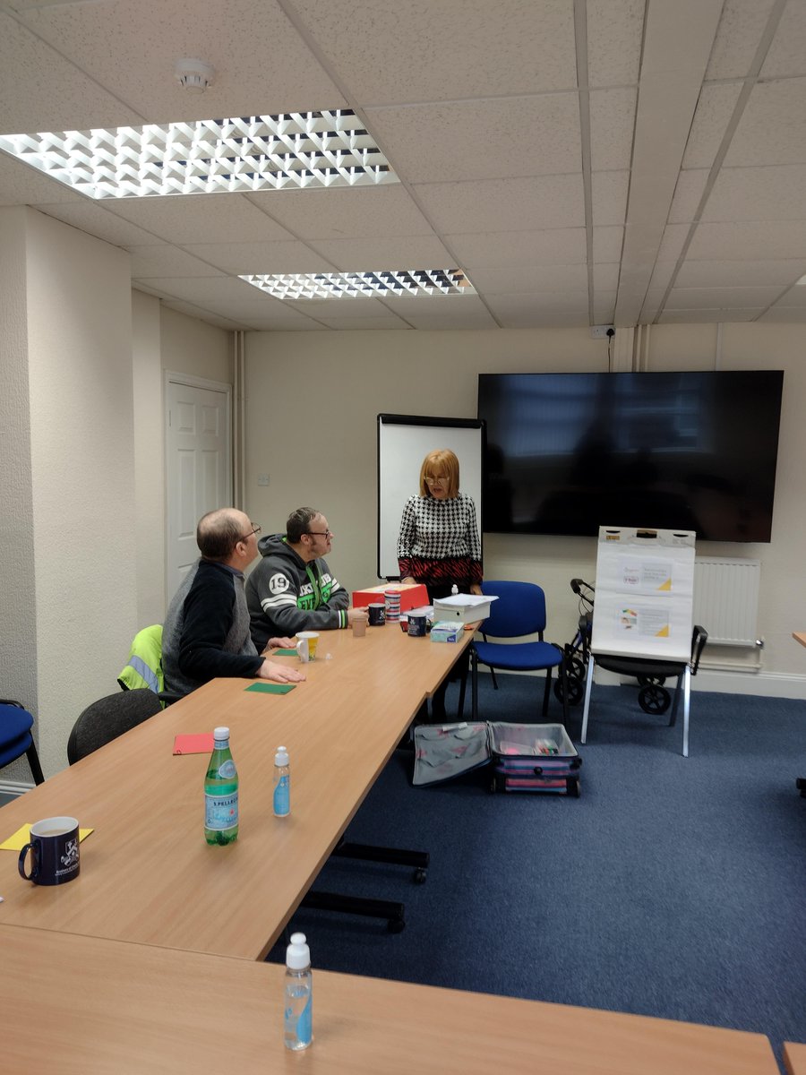 Our Lancashire based Voice For All group had an informative session led by Sue about friends, relationships and sexuality. The groups really enjoyed the talk and their input on these topics will go towards the creation of new training packs 🙌