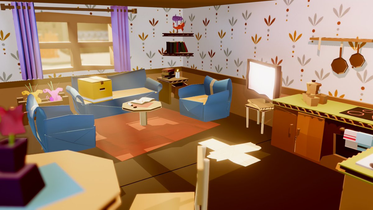 Cardboard Island Game tweet media