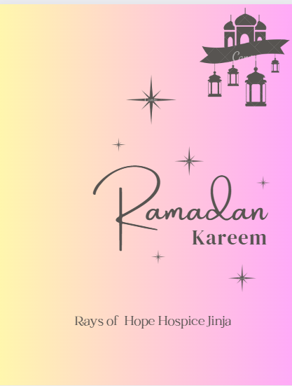 As the Moslem Community starts the season of fasting (sawm), prayer (salah), reflection, and community, @raysofhopejinja wishes all those observing the season, Ramadan Kareem!