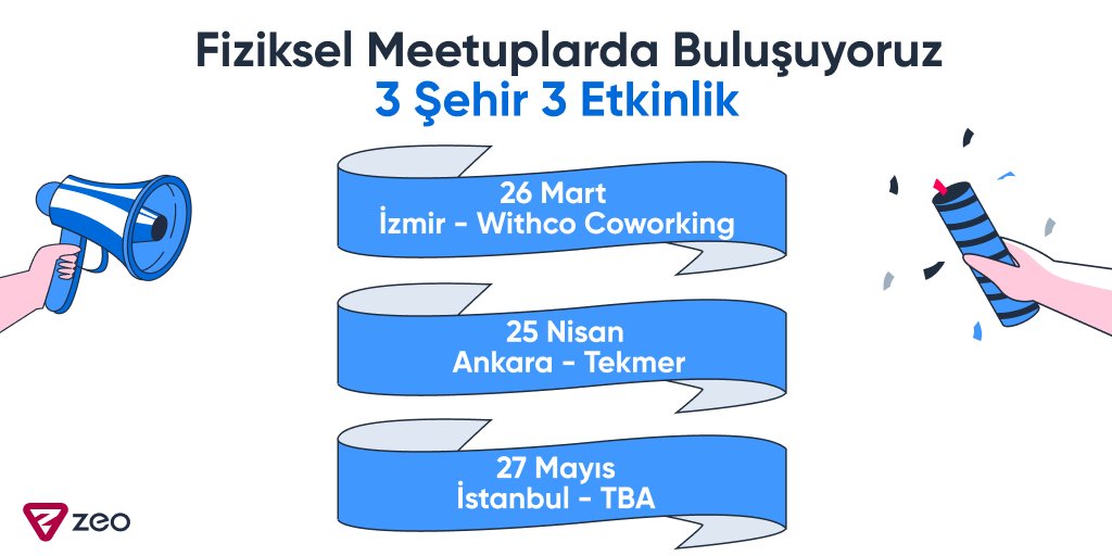 📣 3 şehir 3 etkinlik 🌟 İzmir, Ankara ve İstanbul'da fiziksel olarak planladığımız etkinliklerimizde ilk durak İzmir! Yapay zekadan dijital pazarlamaya gündemdeki en sıcak konuları sektör uzmanlarının deneyimleriyle keşfedebilirsiniz! Etkinlik detaylarımızı öğrenmek ve ücretsiz