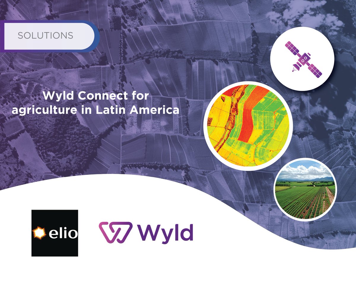 @WyldNetworks joins forces with @eliomapps to revolutionize agriculture in Latin America! Our Wyld Connect, paired with Elio's drone imagery and ground sensors, will refine agronomy models, driving productivity and sustainability.  Read more: wyldnetworks.com/press-releases…