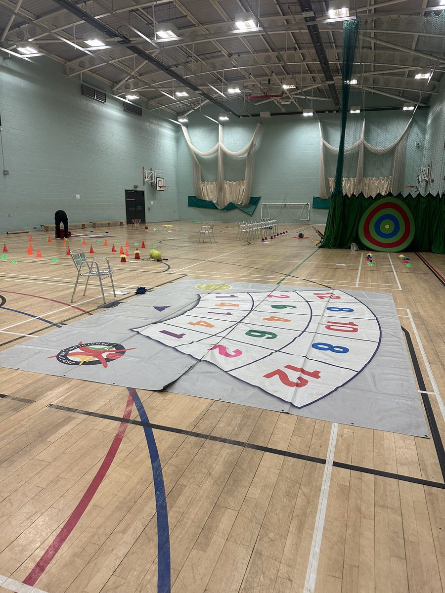 All set ready for our <a href="/Panathlon/">Panathlon Challenge</a> event today. Ready for loads of fun 🥇🥈🥉🎉