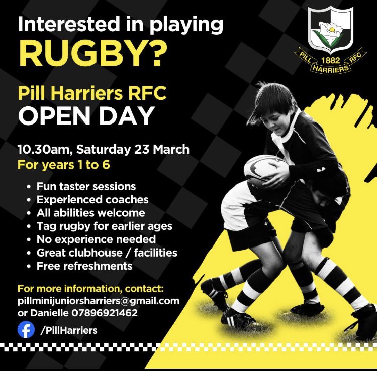 Looking forward to supporting @PillHarriersRFC as they look to continue to build their mini & junior section with @DRA_Community next Saturday. 👇👇
@Pill_Primary @_stmichaels 
@dragonsrugby @MikeSage9 @PinchTygan @elerijackson @Christo11590925 
#dragonsfamily #futuredragons