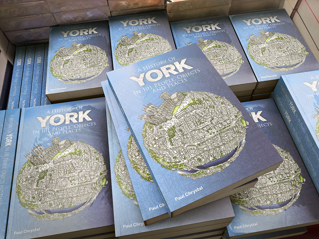 A HISTORY OF YORK in 101 PEOPLE, OBJECTS & PLACES

Out now - this fascinating new guide to the streets, snickleways, bars, famous people and objects which make York the incredible place it is.

amazon.co.uk/History-York-P…

#york #yorkhistory #yorkshire #visityork #yorkbooks
