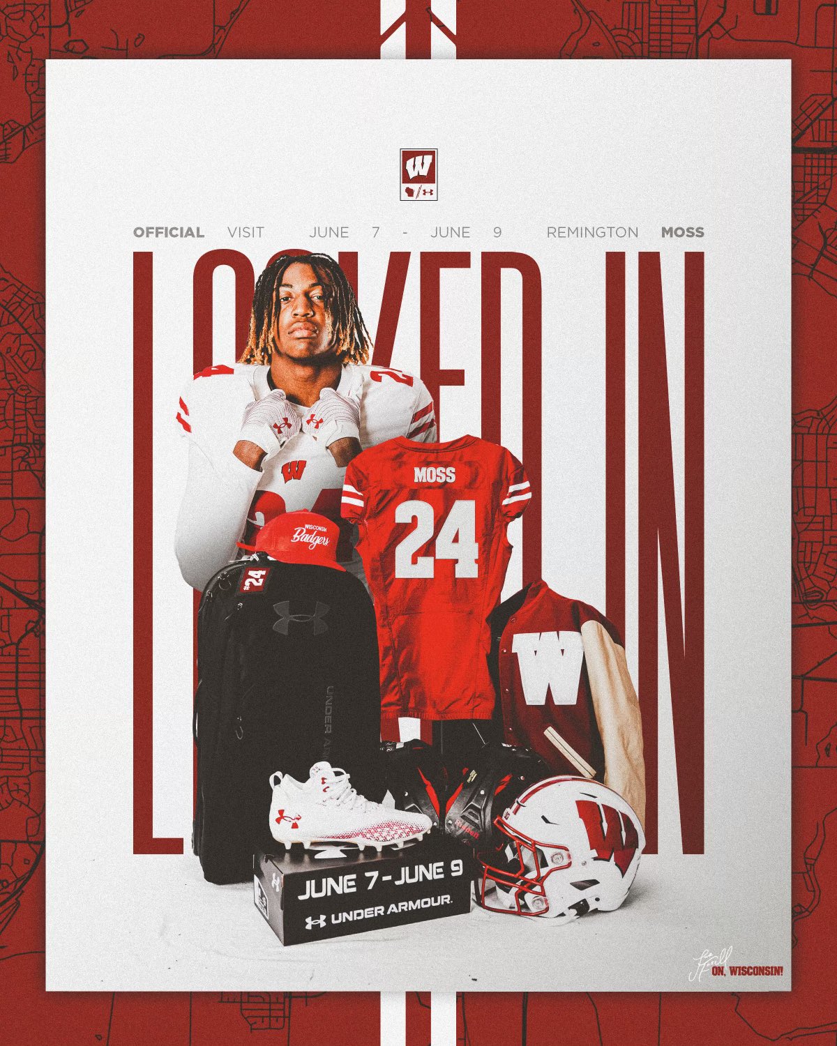 Wisconsin Badgers Football Recruiting WisFBRecruiting X