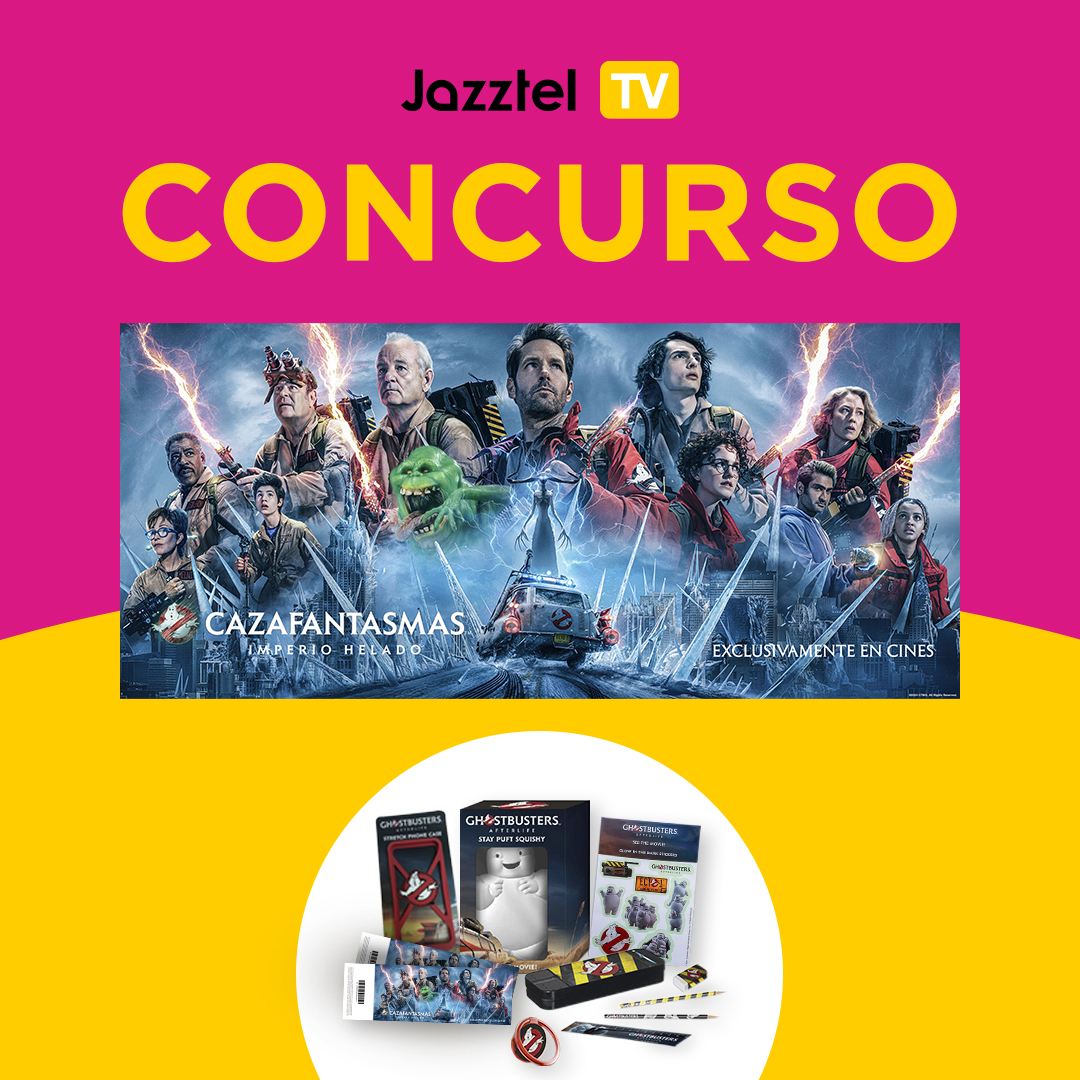 jazztel_es's tweet photo. ¡22 de marzo @sonypictures_es estrena la peli más fantasmal de la temporada!
Lo celebramos con un increíble Pack de Ghostbusters Frozen Empire.
🔁 Haz RT
💬 Mencion@ amigos que no pueden faltar en tu equipo de Cazafantasmas
HT #CazafantasmasEnJazztelTV
BL https://t.co/hP0O1PB4z8 https://t.co/LgZsmtmm0x