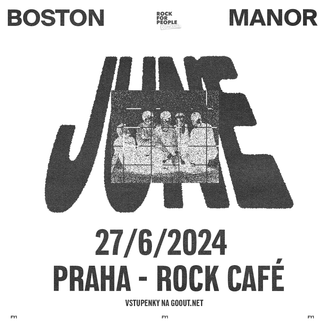 Boston Manor are coming to Prague! 🔥

🎟️ TIX on sale from 15/3, 11:00 ▶️ goout.net/cs/boston-mano….

#bostonmanor #rfpconcerts #rockforpeopleconcerts #jeduRFP #bstnmnr