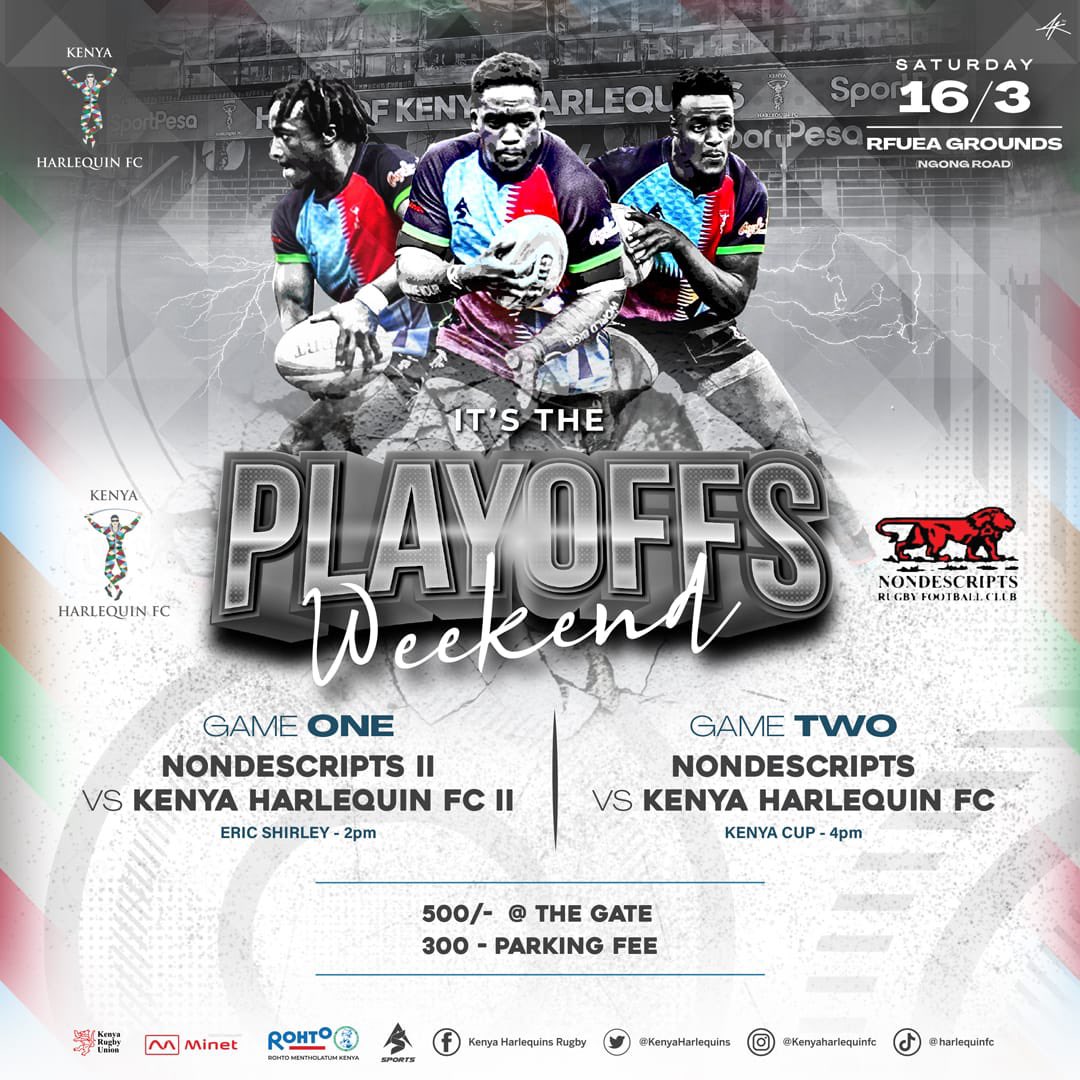 KenyaHarlequins's tweet photo. THE PLAYOFFS ARE HERE😀🔥THE WORLD IS NOW HAPPY‼️IT’S AN EXTREMELY IMPORTANT REMATCH.

#sss 
#coyq
#nunquamdormio 
#quinsculture https://t.co/RaDWNCKU0T