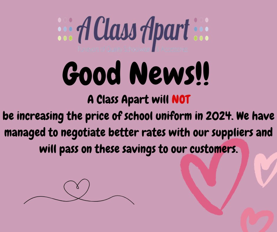 Some amazing news from A Class Apart 👋👋 @StCyresSchool @CyresTransition