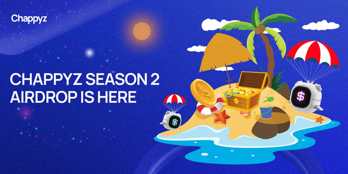 🤑📈 Join $CHAPZ season 2 Airdrop NOW!!

It's simple ☺️

✅ Buy $CHAPZ
✅ Stake at stake.chappyz.com
✅ Sign-up and start using app.chappyz.com

Get your $CHAPZ here 🚀

Gate 👉gate.io/trade/CHAPZ_US… 
Bitget 👉 bitget.com/spot/CHAPZUSDT 
Bitpanda 👉