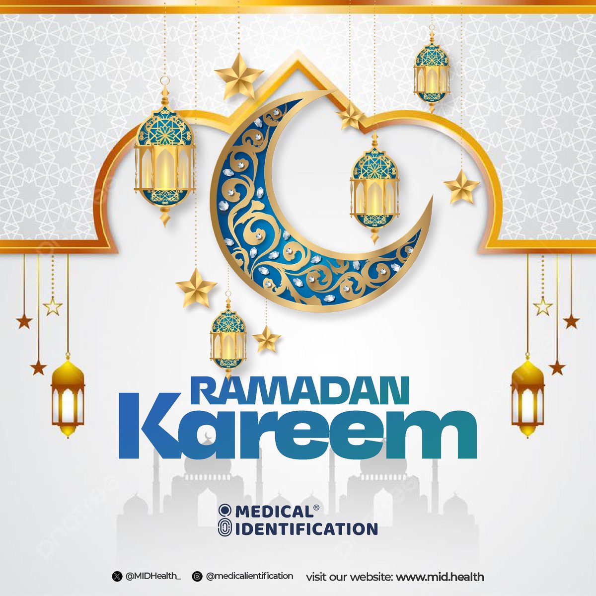 MIDHealth_'s tweet photo. As we observe the holy month, remember to stay hydrated, eat nutritious meals, and prioritize rest. Wishing you a blessed Ramadan filled with health, happiness, and spiritual growth. #RamadanKareem #healthylifestyle #MID #ramadan #innovation #healthtech #healthcare https://t.co/gkGBNE5G72