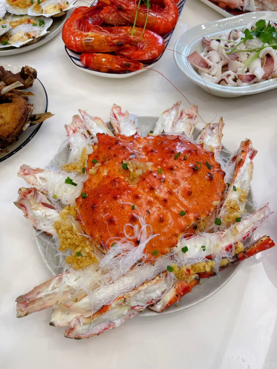 The fresh taste of the ocean is all in this table of seafood delicacies!