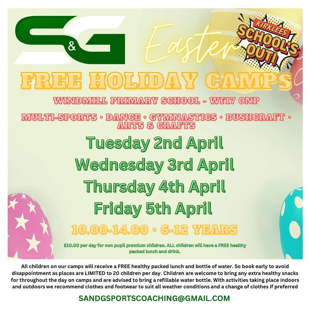 Anybody wanting to join this holiday camp, this looks really exciting!