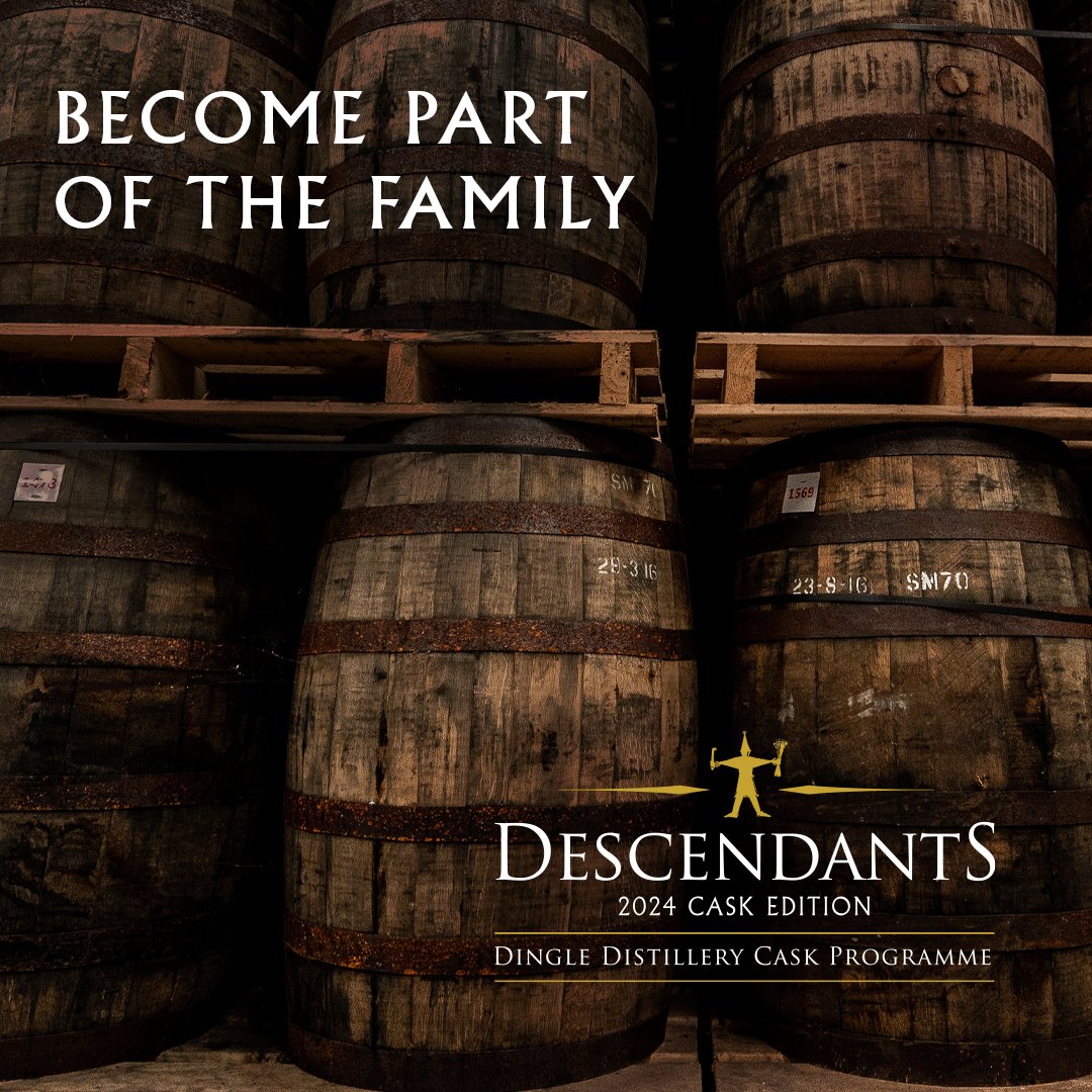 DingleWhiskey's tweet photo. Join the Dingle Distillery family and become 1 of just 50 Descendant Cask Owners in our 2024 #CaskProgramme 🥃
This gives individuals, groups, and businesses the opportunity to become a cask owner here at #DingleDistillery.
Head to https://t.co/D06AKIzUYN for more information https://t.co/cCZxm2WgoH